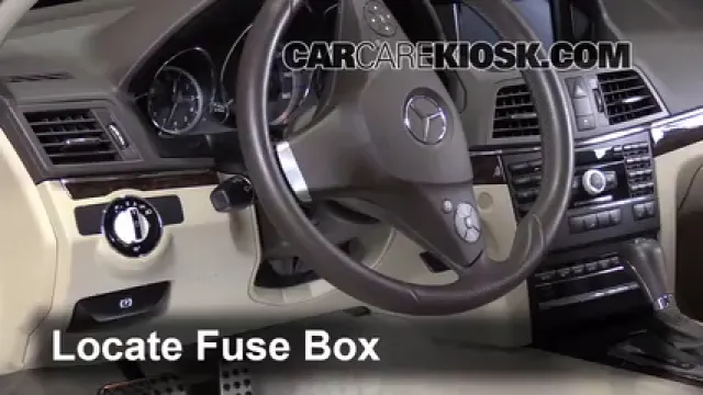 2010 Mercedes-Benz E350 3.5L V6 Coupe (2 Door) Fuse (Interior) Replace
